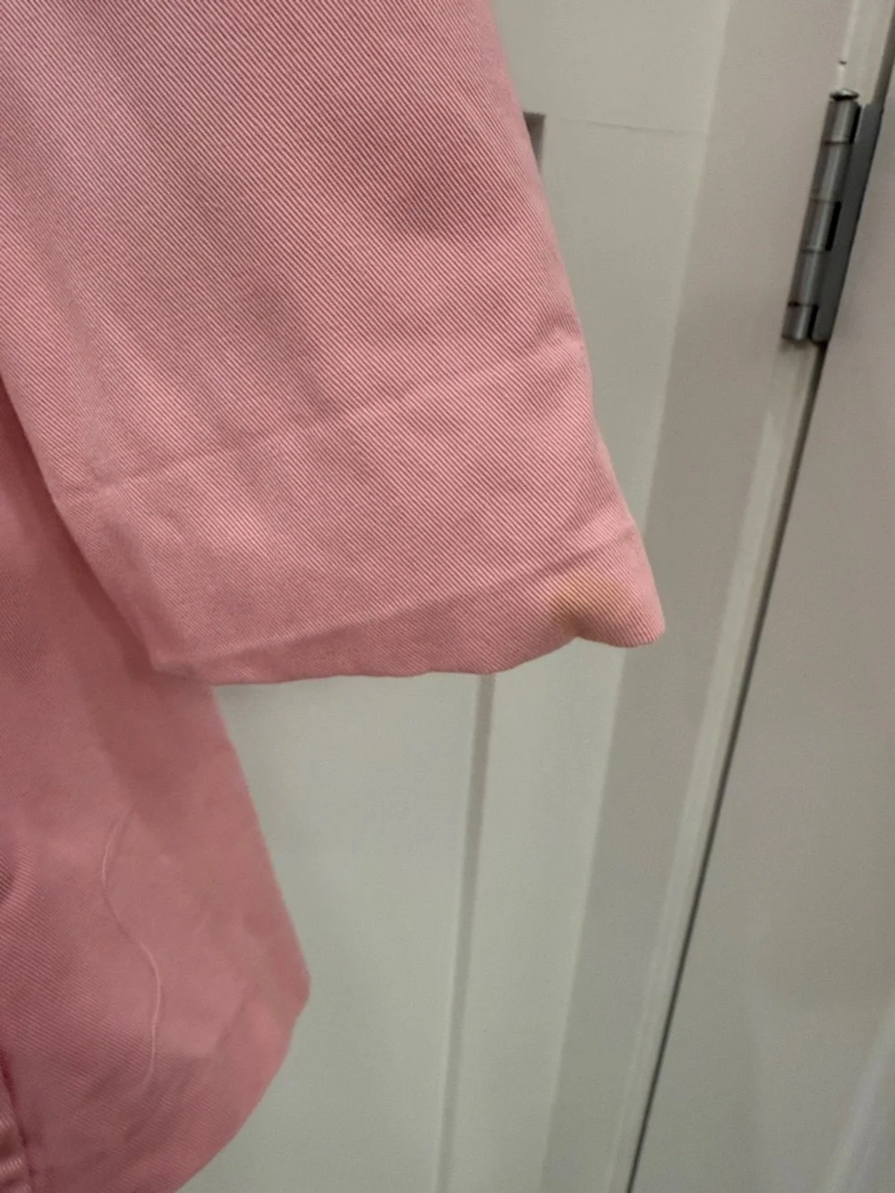 Gymboree Pink Girls' Button-Front Pea Coat with Ruffled Collar